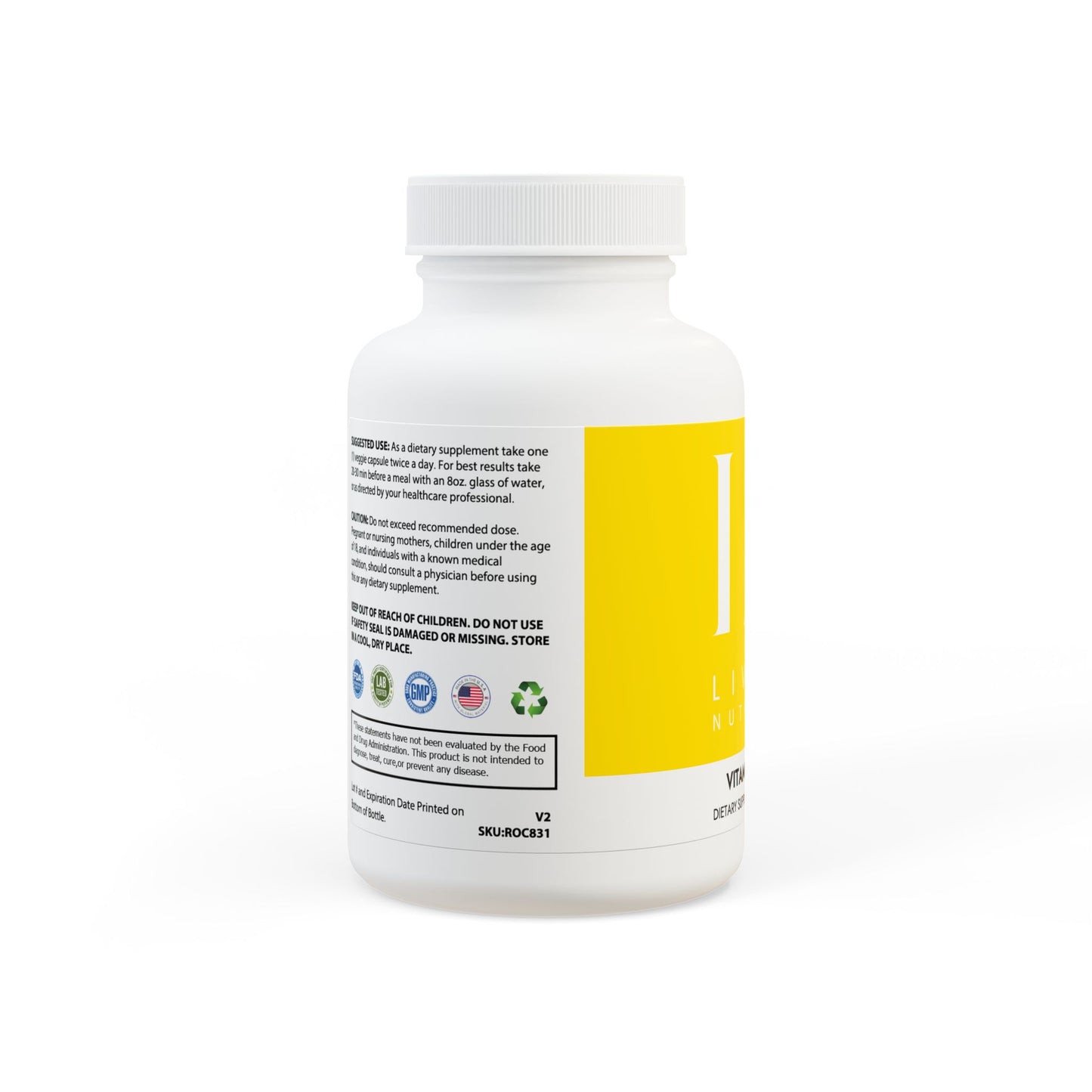 Vitamin K2 + D3 Supplement (60 Capsules)