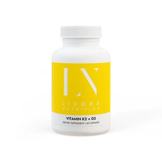 Vitamin K2 + D3 Supplement (60 Capsules)